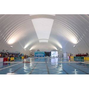 Alta qualità Design personalizzato PVDF PTFE membrana con supporto d'aria struttura a cupola tenda sport aria cupola - Product Image 5