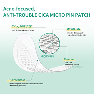 Cerotti Idrocolloidali OEM 9 Dots HA Microdart Invisibili per Acne, Lentiggini e <span class=keywords><strong>Punti</strong></span> <span class=keywords><strong>Neri</strong></span> - Product Image 5