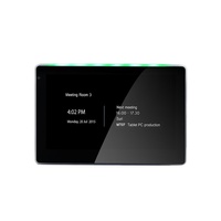 Gcvision — écran tactile mural LED de 7 pouces, pour salle de réunion, écran avec POE, NFC, RFID