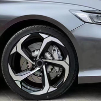 Nuevo Kit de Caliper de Freno de Aluminio Modificado para Caliper de 6 Pistones 9040 para Disco de Rotor de 355 mm y 380 mm para Hyundai SONATA TUCSON VERNA