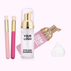 Custom 60ml Whipped <b>Lash</b> Shampoo <b>Kit</b> Private Label Foam Cleaner for Eyelash Extension - Product Image 4