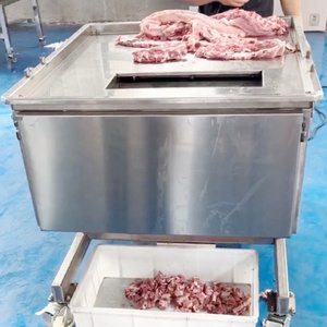 Machine à découper en dés de bœuf d'agneau frais entier Machine à découper les grosses côtes de chèvre Machine à découper la viande de volaille avec os - Product Image 2