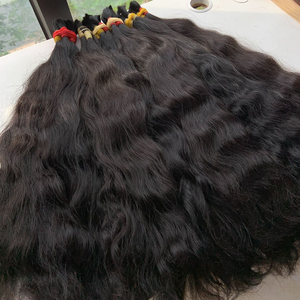 Cabello Humano Virgen 100% Sin Procesar, Color Negro Natural, Longitud Personalizada de 16-34 Pulgadas, Precio al por Mayor, Precio Económico - Product Image 1