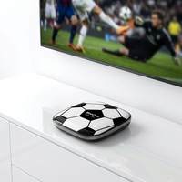 Récepteur satellite numérique DVB S2 modèle Football, décodeur Free Air, 12 mois, 1080P HD, Wi-Fi intégré, GX6605S, boîte TV IP