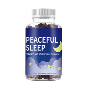 Gummies pour le sommeil, mélatonine nocturne, usage adulte, 2 gummies par dose, 3 x 180g, 60 unités - Product Image 5