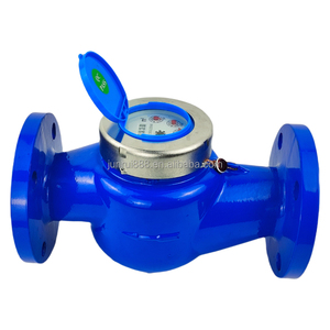 Compteur d'eau numérique multi-jets Woltmann JUNRUI DN50mm en fonte R80 R100 IP68 avec sortie impulsionnelle – Compteur de débit d'eau pratique - Product Image 6