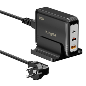 Cargador para Portátil KingMa 330W GaN 20V 16.5A PD 3.0, Adaptador de Corriente para Portátiles <span class=keywords><strong>MSI</strong></span>, ASUS, ROG, Razer, Dell, HP y Teléfonos con USB-C de 65W - Product Image 1