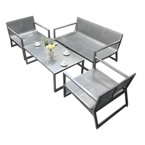 Chaise <span class=keywords><strong>de</strong></span> <span class=keywords><strong>jardin</strong></span> d'extérieur en aluminium, mobilier <span class=keywords><strong>de</strong></span> patio, chaises longues, ensemble <span class=keywords><strong>de</strong></span> canapés d'extérieur en aluminium imperméable et résistant au soleil - Product Image 5
