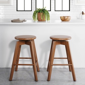 Sleek Stylish Wooden Bar <b>Stool</b> Modern Elegance Upholstered Space Saving Decorative <b>Stool</b> for <b>Dining</b> Outdoor Hotel Mall Use - Product Image 3