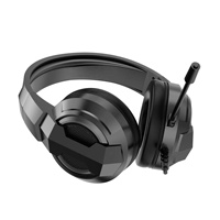 Casque Gaming Filaire Stéréo pour PC Joueur avec Microphone Lumière RGB pour PS4 S-X60