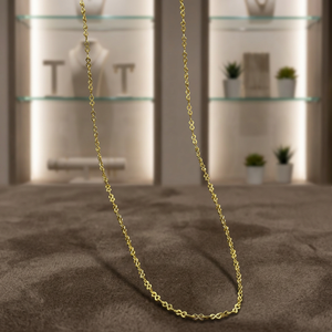Venta al por mayor 14K 18K 24K Micro Gold Plated Singapore Chain, Modern Chain Design, Singapore Style Chain, Fashion Chain, Brass Chain. - Product Image 3