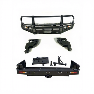 GZDL4WD pare-chocs avant en acier pare-chocs arrière pour Land Cruiser FJ LC 100/105 - Product Image 1