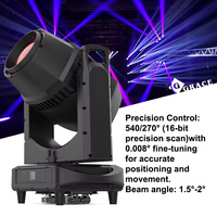Projecteur à faisceau mobile 380W IP66 RGBW DMX512 TOPGPH380 pour éclairage de scène extérieur, festivals et événements