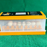 Máquina de eclosión de huevos de aves de corral de uso familiar modelo 128, incubadora de huevos de pollo con capacidad para huevos de