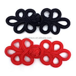 Trung Quốc Thủ Công bao phủ thân thiện với môi cổ điển Knot & ếch nút cho sườn xám tang vải - Product Image 1