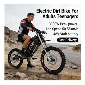 Bicicleta Eléctrica Sur Ron 2025 de 3000w, Potente Cruiser con Motor Central, Todoterreno, para Adultos, Bicicleta Eléctrica de Montaña, Chopper Deportiva Rápida - Product Image 1