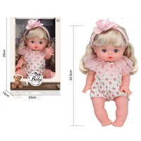 Samlok Toy Lifestyle Unisex 32,5 CM 13 Pouces Poupée Bébé Reborn Réaliste Ronde et Câline en Caoutchouc, Jouet Doux, Modèle Gonflable 1:10