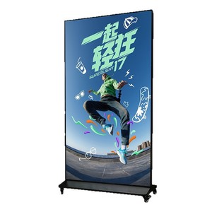 Pantalla digital inalámbrica LCD con sistema Android de señalización digital inteligente de 43-100 pulgadas para uso comercial en hoteles. - Product Image 1