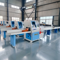 Scie a Tronconner CNC Automatique Optimisee Scie Circulaire Numerique pour Transformation du Bois de Construction
