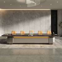 Meubles de bureau de direction, design moderne, surface imperméable pour les consultations d'experts financiers