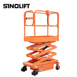 Sinolift SJY0.3-3/SJY0.3-3.9 mobil yükseltilmiş çalışma platformu 300 kg