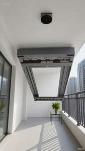 Điện Trần núi tự động giặt giá thông minh Đồ gia dụng quần áo khô giá có thể gập lại quần áo giặt móc - Product Image 3