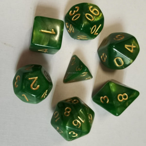 Tùy Chỉnh Nhựa RPG Đa Diện Nhựa Dnd 7Pcs <span class=keywords><strong>Set</strong></span> Board Trò Chơi Rpg Nhựa Xúc Xắc - Product Image 2
