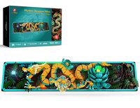 JMB Mythic Dragon-Bloc de construction avec lumières pour adultes, bricolage, décoration de maison et bureau, cadeau créatif pour hommes et femmes