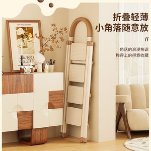 Échelle pliante extensible épaissie pour séchage de vêtements d'intérieur, échelle en <span class=keywords><strong>A</strong></span> portable pour <span class=keywords><strong>escalier</strong></span> domestique - Product Image 4