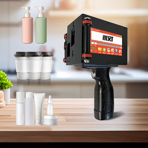 50mm Handheld Dual-head Inkjet Printer with Quick-drying <b>Ink</b> for Printing on Materials Such As Metal Plastic Wood - Product Image 1