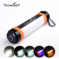 TANK007 KF3 Étanche LED Camping Lanterne D'urgence Extérieure Haute Puissance Torche Lumière Rechargeable Portable Lampe De Poche Aimant
