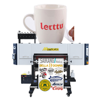 Locor imprimante UV DTF 30cm/60cm de haute qualité machine d'impression d'autocollants d'étiquettes 3D