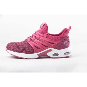 Offre Spéciale chaussures <span class=keywords><strong>de</strong></span> sécurité <span class=keywords><strong>de</strong></span> sport roses respirantes pour femmes, baskets <span class=keywords><strong>de</strong></span> travail à bout en acier anti-crevaison pour hommes et femmes <span class=keywords><strong>de</strong></span> bureau - Product Image 1