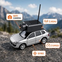 Voiture RC 4x4 tout-terrain avec caméra, voiture télécommandée 1:64 avec caméra, voiture jouet WiFi 2,4 GHz, étui de rangement pour enfants et garçons