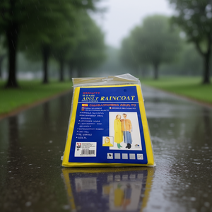 Impermeable para Adultos MNJ, Talla XL, Unisex, Reutilizable, Estilo Liso - Product Image 2