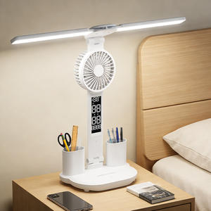 Lampe de bureau LED moderne et simple OEM, protection oculaire, USB, veilleuse pour étudiants, dortoir, chambre à coucher, chevet - Product Image 1