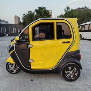 Scooter électrique à trois roues pour adultes de haute qualité, nouveau, entièrement fermé, mini tricycle électrique, vente de pousse-pousse - Product Image 4