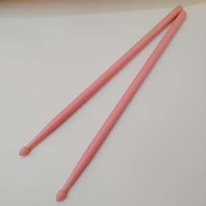 Baquetas de nailon 5A, baquetas de bajo de plástico coloridas con asas antideslizantes, herramienta de percusión - Product Image 4