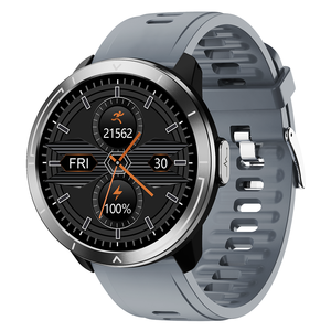 M18 cộng với TPU dây đeo bằng da PPG ECG thông minh xem nhiệt độ cơ thể 24 giờ giám sát thông minh đồng hồ 2022 - Product Image 6