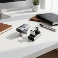 Adaptateur USB4 USB-C mâle vers USB-C mâle en forme de U 240W 8K 40 Gbps Type de produit : Adaptateurs et connecteurs