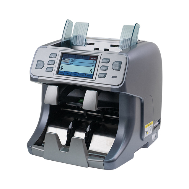 China Intelligent Cash Counting Machine with Printer for Banking