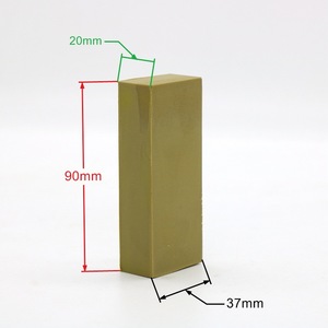   Coussin amortisseur de vibrations pour ascenseur 100x37x20mm, tampon en caoutchouc pour pièces d'ascenseur - Product Image 2