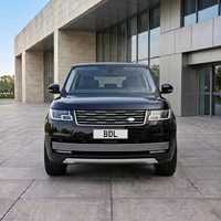 Kit carrosserie de mise à niveau avec calandre et pare-chocs avant DRL pour Range Rover L405 2013-2017 au style SV 2023, installation simple sans découpe