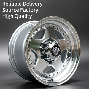 Rines Todoterreno FLowtone 4x4 de 15" 5x114.3 6x139.7, Rines de Aleación para Automóviles <span class=keywords><strong>Liberty</strong></span> CR V, Passport, Prado, Land Cruiser - Product Image 1