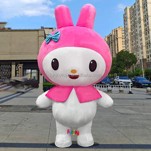 2M Anime inflable Kuromi My Melody Cinnamoroll dibujos animados mascota disfraz Cosplay cómic exposición disfraz - Product Image 3