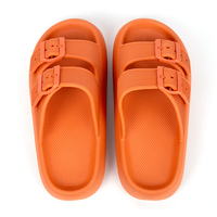 Tongs confortables et douces à plateforme, pour la maison et la plage, Cloud Slides pour femmes et hommes, semelle intérieure en EVA