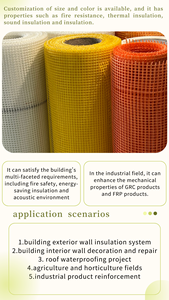 Gia cố kiềm chịu nhiệt cách nhiệt sợi thủy tinh Lưới sợi thủy tinh lưới - Product Image 5