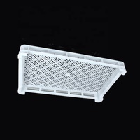 Plateau de cuisson perforé de 600x400x50Mm, ustensile en plastique de forme peu profonde