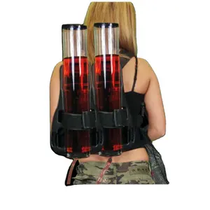 Mochila imperdível, mochila dupla bebidas cerveja bebidas dispensador como visto na tv para uso ao ar livre ou festa