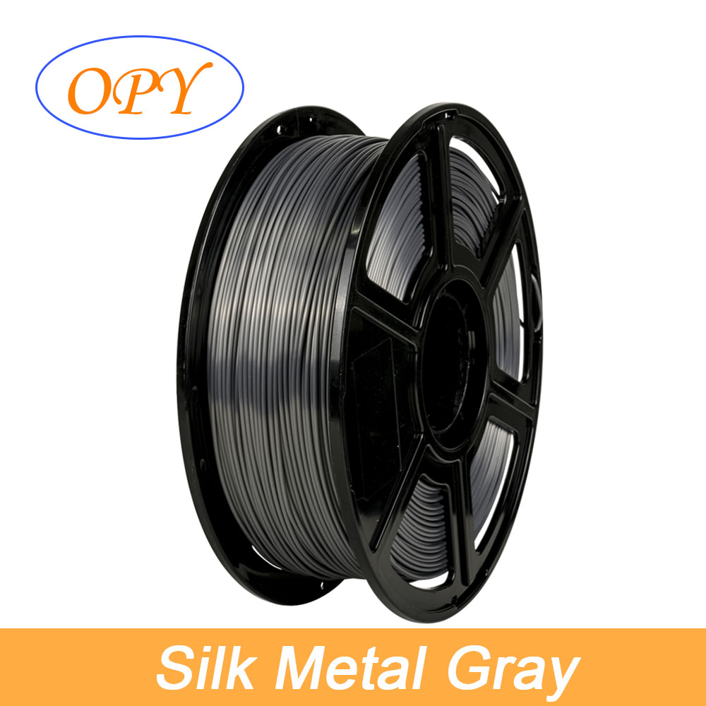 Gris metalizado seda 1,75 mm